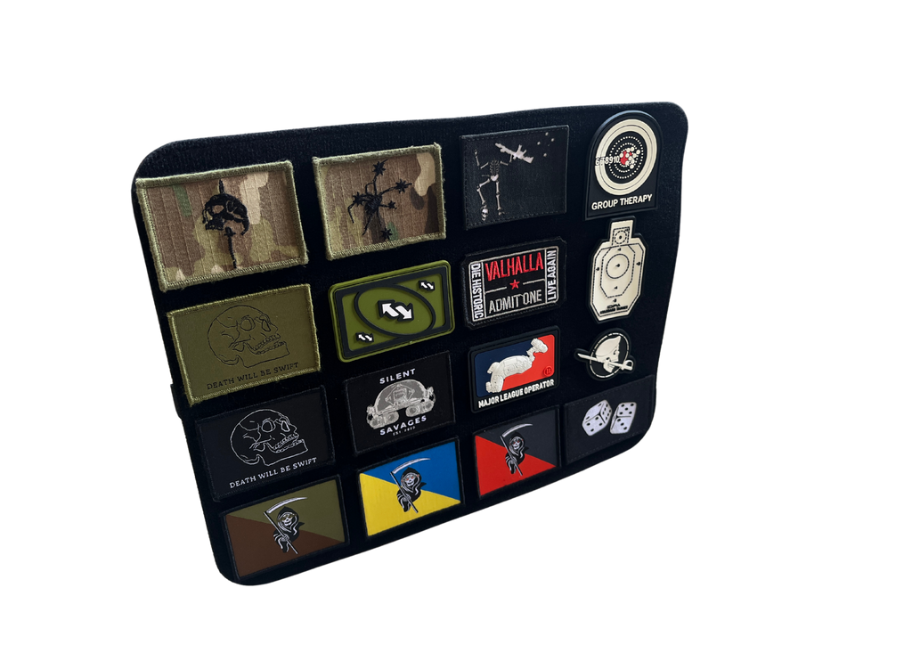 Velcro Patch Frame Display