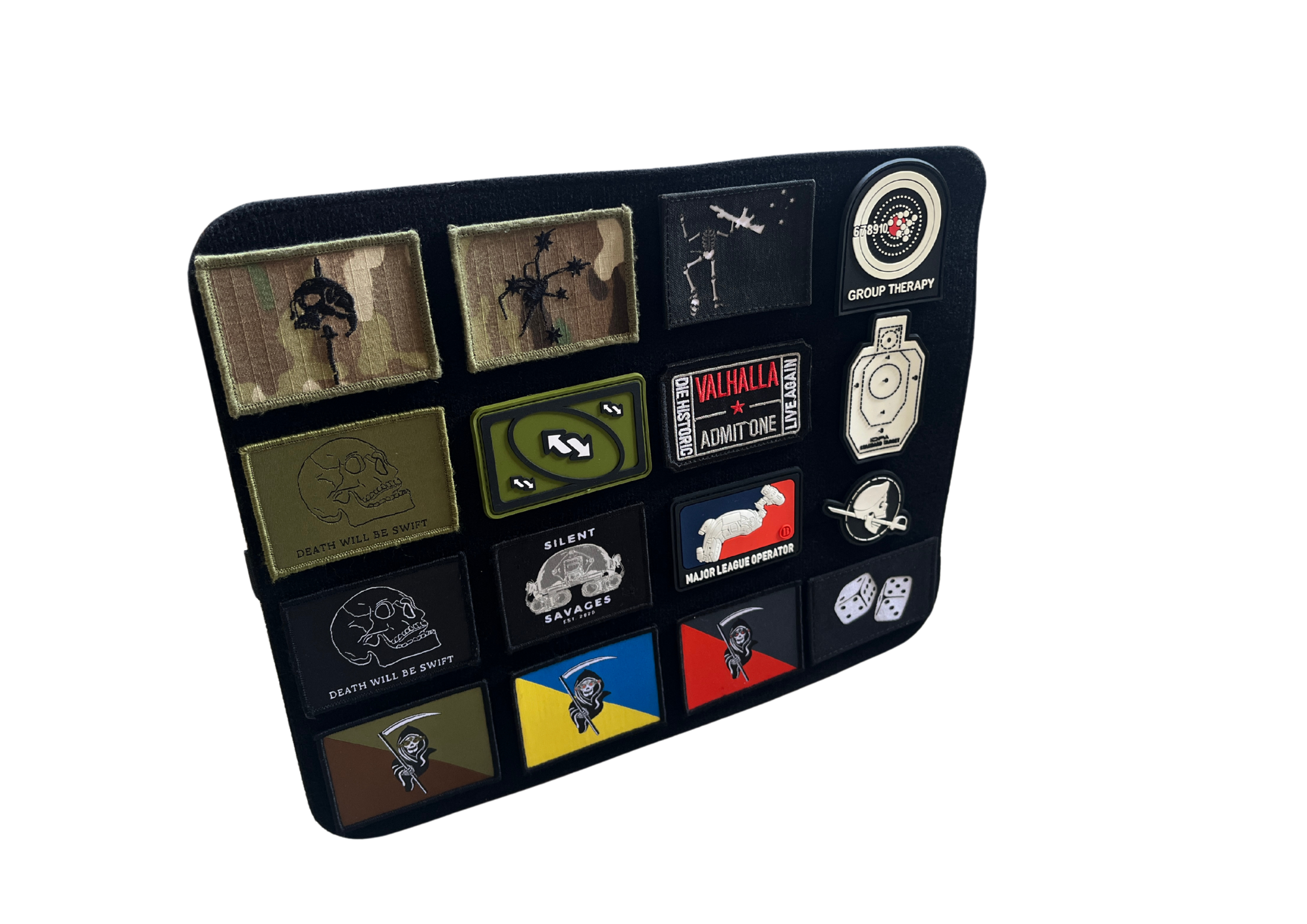 Velcro Patch Frame Display