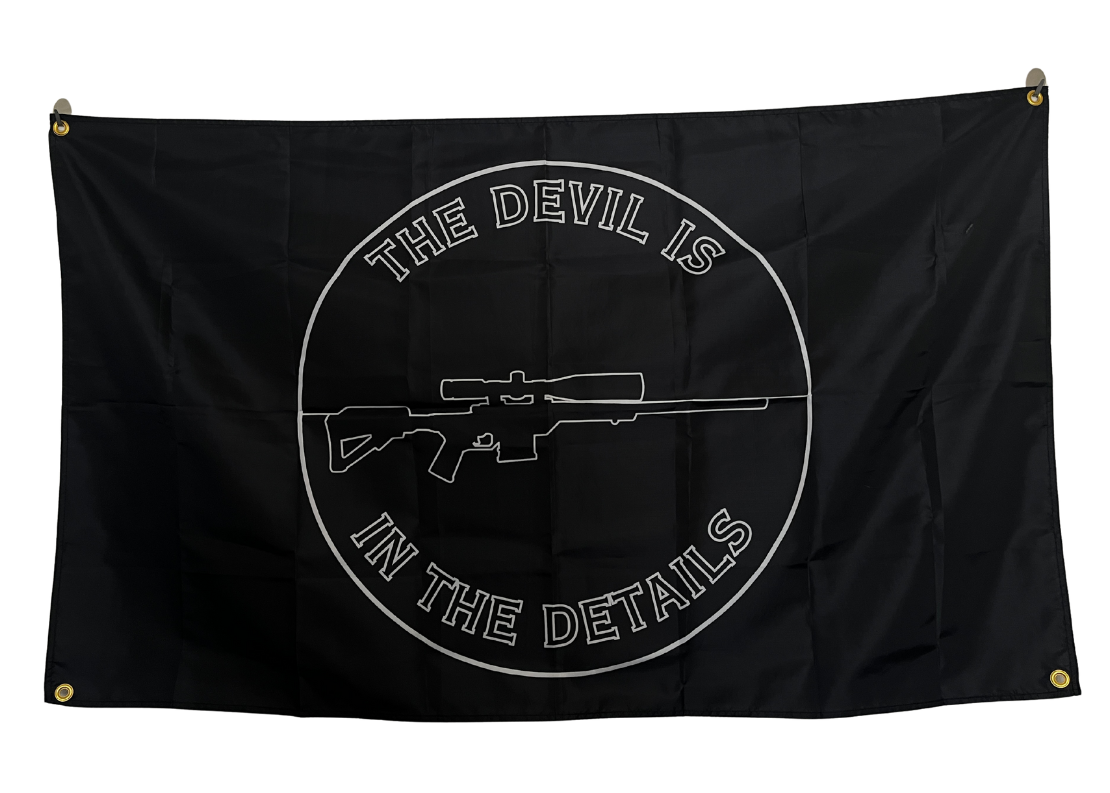 Devils Detail Sniper Flag – Defiant Projects AU
